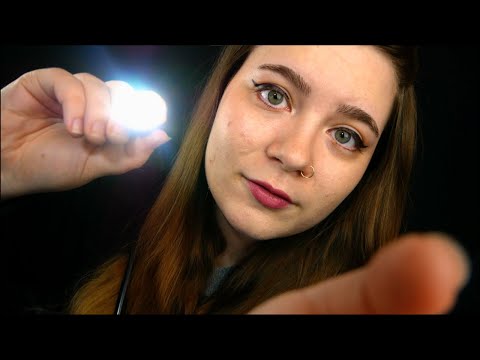 Futuristic Medical Treatment: Brain Reset (Head Exam, Measuring, Scalp Massage Sounds) 🧪 ASMR RP