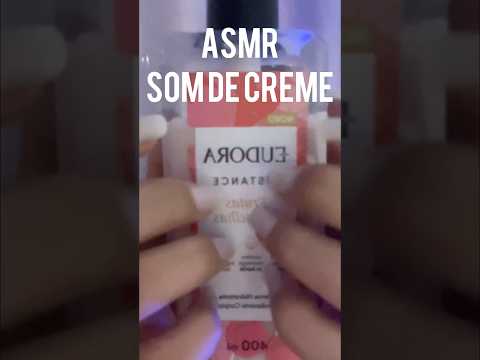 ASMR SOM DE CREME #sonsdeboca #asmrsounds #asmr #arrepios