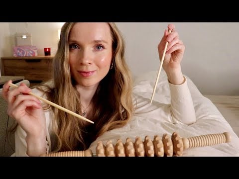 ASMR SUOMI Rentouttava Kehon Hieronta 💛 ASMR Pov Full Body Massage Finnish Soft Spoken 