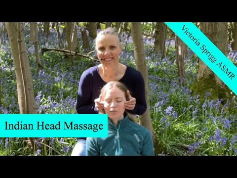 ASMR Indian Head Massage for Scalp and Face with Victoria and Verity | 3 of 4