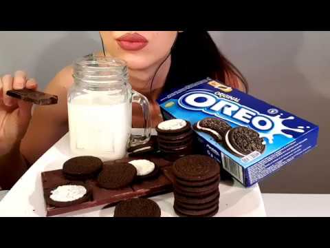 ASMR | Eating Oreo With Milk | Eating Sounds | No Talking | Lady M. ASMR