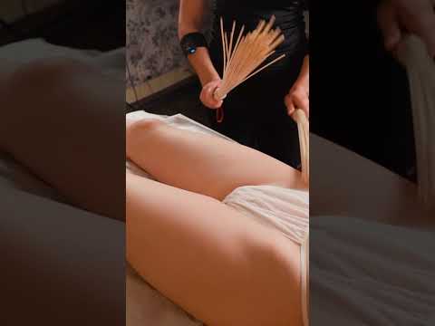 Foot and leg ASMR massage for Lisa - back pain relief #asmr