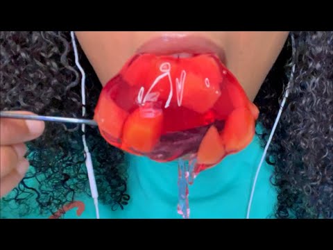 ASMR | Emoji Foods 🥔🍼🧋🌶🍋🥐🍠🍟🧆🥘🍲🧁🥧 Part 3
