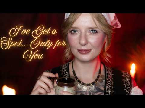ASMR Village girl helps you to hide - flirty roleplay
