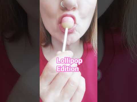 Lollipop ASMR #asmr #visualtingle #mukbang #mouthsounds #yummy #fyp