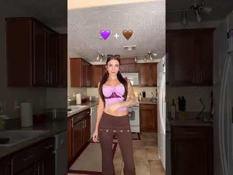 “Purple and brown never look good together”