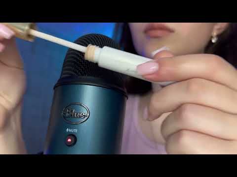 Asmr fast & aggressive makeup application in 1 minute