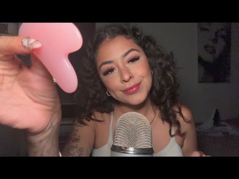 ASMR / PONGO COSITAS EN TU CARA ❤️