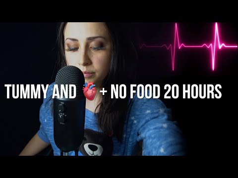 My Sick Tummy & Irregular Heartbeat ASMR Sounds After No Food For 20 Hours