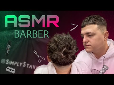 The Best Haircut Sound And Top Styling | ASMR BARBER