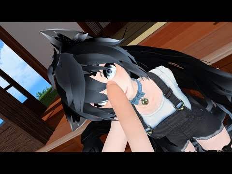 [ASMR-VRC] Rest with me (Hand Movements, Finger Brushing, Nuzzles) - No talking