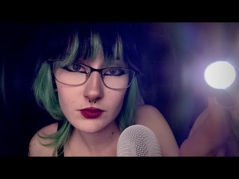 ASMR clinic (trigger testing)👀