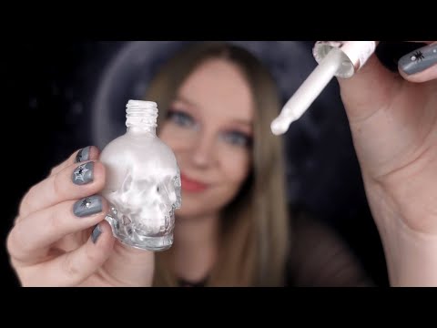 ASMR Doing Your Halloween Makeup (Whispered)