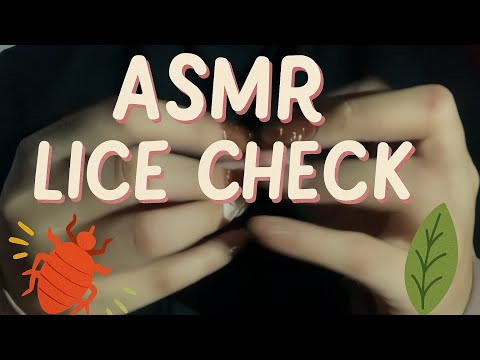 Asmr Lice Check on you | Fast and Aggressive💆‍♀️🐞