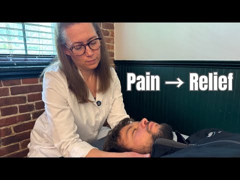 Full Spine Relief for a Truck Driver (Hips & Neck) | ASMR