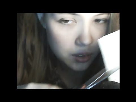 ASMR casero // sonidos relajantes con papel!! (cortando, y arrugando)