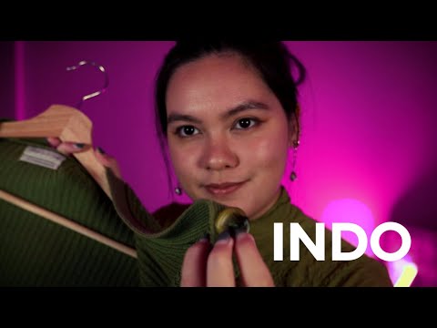 ASMR | Kakak Banutin Kamu Get Ready (Bisikan, sikat rambut, makupin)