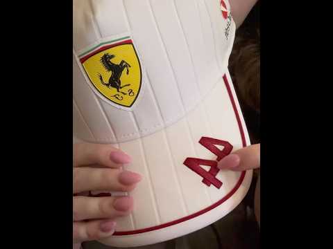 ASMR | Lewis Hamilton Cap Unboxing 4️⃣4️⃣ #asmr #f1