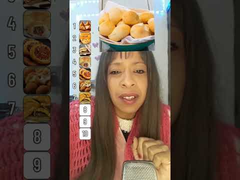 ASMR RANKING DE SALGADOS  #shorts #shortsvideo #shortfeed