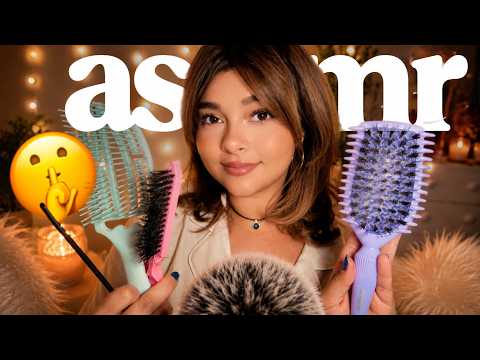 ASMR 😴 ¿Cuál de Estos Cepillos Suena Mejor? (No Talking)