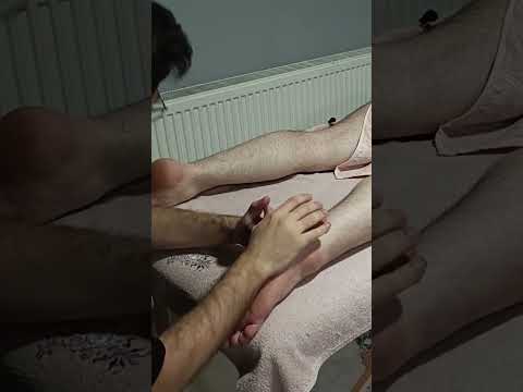 ASMR FOOT AND SLEEP TURKISH MASSAGE #shortvideo #massage #asmr #sports #therapeuticmassage