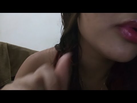 asmr caseiro - sons de boca BEM PERTINHO da câmera.