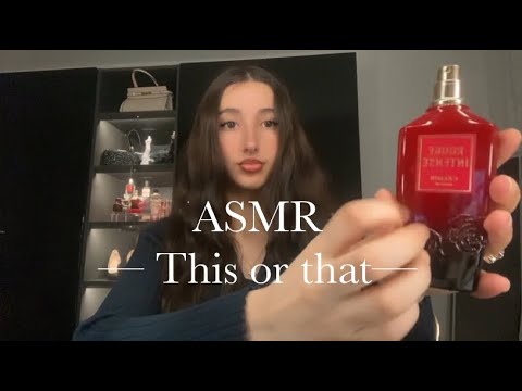 Asmr this or that 🎀💤 ( tapping & scratching ) — sleep  & relax 