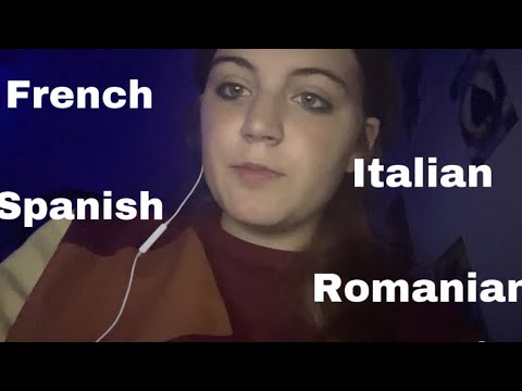 Lofi ASMR// Saying goodnight in different languages// #asmr #lofiasmr