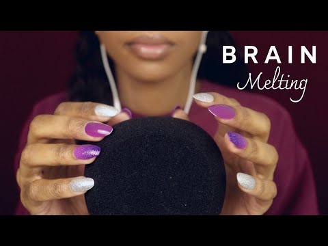 ASMR Mic Scratching, Tapping and Brushing (No Talking)