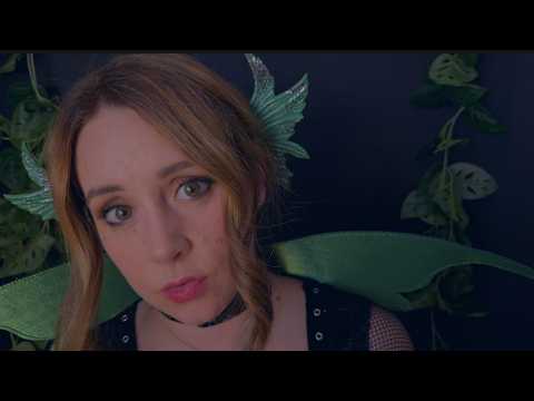 ASMR Curious Dark Forest Fairy Inspects You