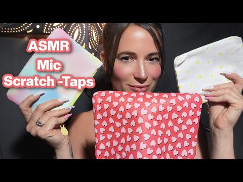 ASMR Deep Scratching and Tapping (Minimal Whispering)