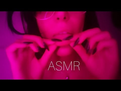 ASMR There is something on my tongue....(No talking)