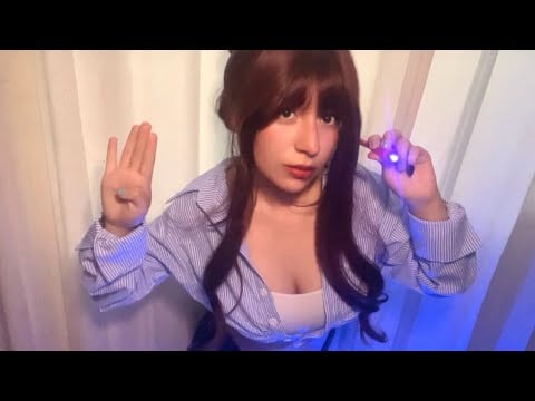 asmr/Enfermera te hace una REVISION MEDICA🫦💦