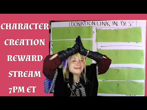 Character Creation Reward Stream! ✨ Wishbound Legends ✨