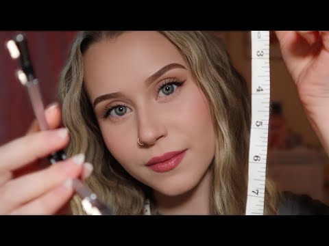 ASMR Mapping & Measuring Your Face For Sleep