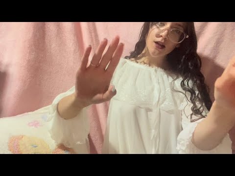 Asmr ~ Fast & Aggressive Mouth & Hand Sounds w Fabric Scratching 
