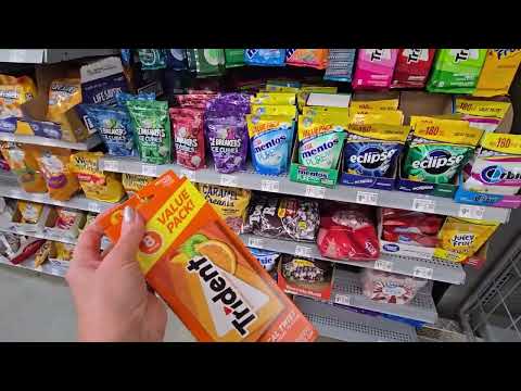 Walmart Candy & Gum Aisle Shelf Organization | June 2025 (Soft Spoken)
