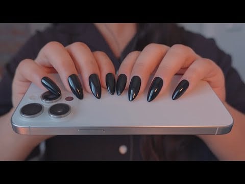 [ASMR] Addictive Tapping For Those Who Can’t Sleep ⏾☁️ (no talking) 