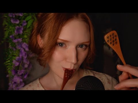 ASMR 😴 Spit painting, Eye cleaning, X marks the spot,Inaudible whisper, Kisses💞