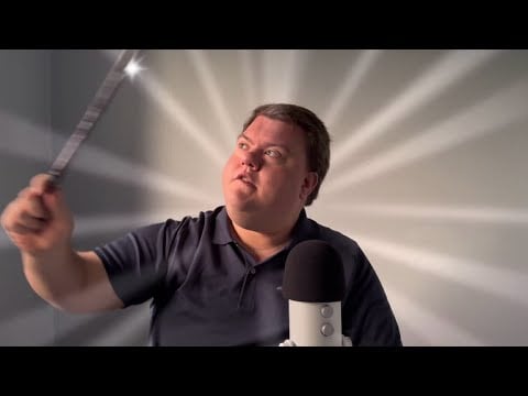 ASMR A MAGICAL HARRY POTTER INSPIRED VIDEO (MAGIC SPELLS + TAPPING)
