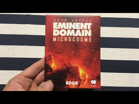 Eminent Domain: Microcosme / Jeu de société - ASMR Français