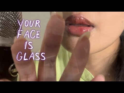 ASMR TAPPING ON YOUR FACE ✨💛