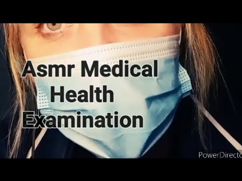 Asmr MEDICAL Exam/Health CLINIC/ 🧤😷