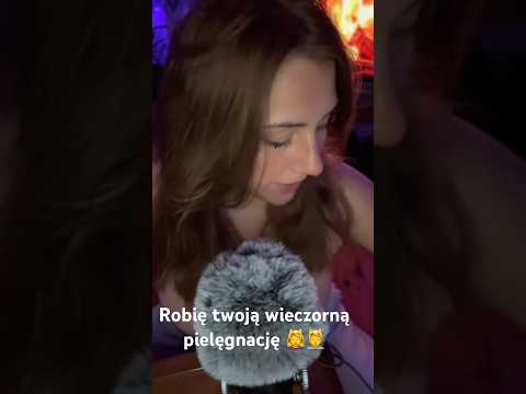 [ASMR PL] szybka, wieczorna pielęgnacja ❤️💆‍♀️