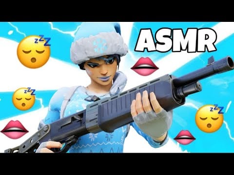ASMR Français Les meilleurs bruits de bouche avec un chewing-gum pour te détendre sur FORTNITE 😴👄