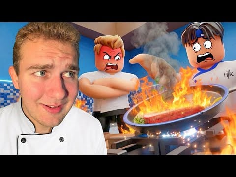 ASMR I played Hells Kitchen in Roblox…