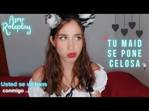 ASMR ROLEPLAY| TU MAID SE PONE CELOSA