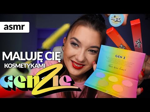 MALUJĘ CIĘ kosmetykami GENZIE! TEST KOSMETYKÓW ASMR po polsku