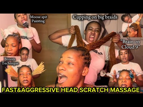 ASMR WARNING‼️:Do Not Watch This ASMR If You Aren’t Ready To Sleep,Hair Cracking&Greasing with Tools