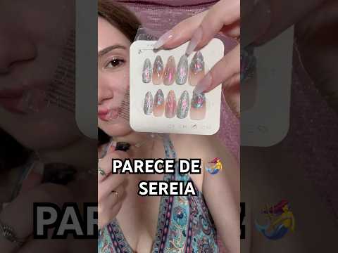AS UNHAS POSTIÇAS MAIS LINDAS QUE JÁ VI 😍 #asmr #shein